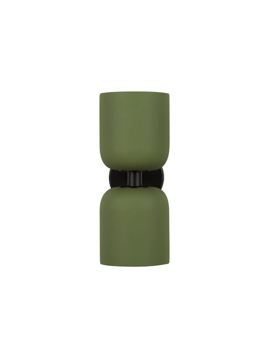 Modern Wall Lamp with GU10 Socket Green