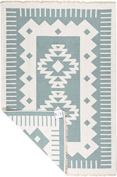 Polcarpet Aria Artkilim 101 Summer Cotton Living Room Rug with Fringes 160x230cm Lilac