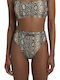 Bikini Slip Ψηλόμεσο Black Mlt