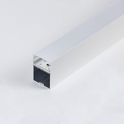 Eurolamp LED Linear Ceiling Light 48W Natural White M65xL45cm Eurolamp LED Linear Ceiling Light 48W Natural White M65xL45cm