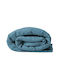 Double Quilt 200x220cm Petrol Blue