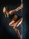 Μπουστάκι Μαύρο για Pole Dance