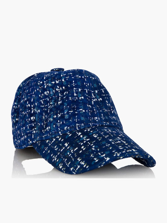 Leather Jockey Cap Mavrudis Mrdline 4910119 Blu...