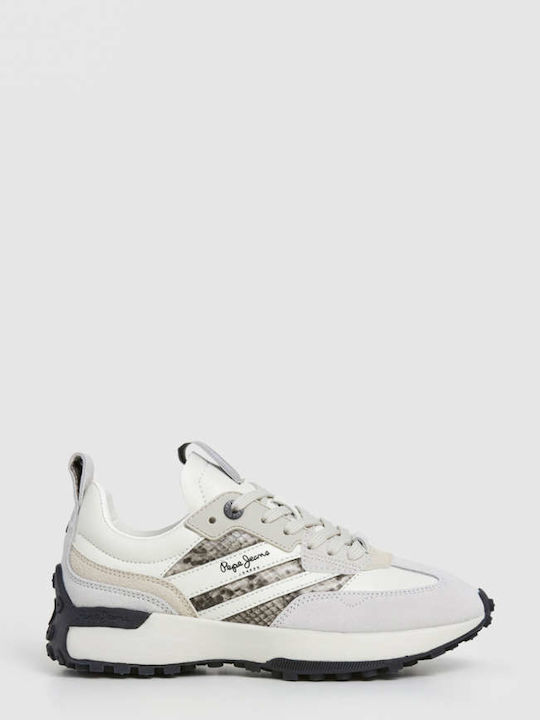Pepe Jeans Lucky Damen Sneakers Weiße