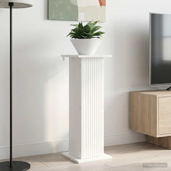 vidaXL Дървени Цветарници Бели 30.5x30x80.5см 2...