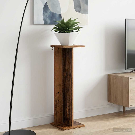 vidaXL Ανθοστήλες Ξύλινες Πράσινες 25x25.5x80.5εκ. 2τμχ