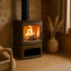 Charnwood Aire 7 Steel Wood Stove 7kW Gray