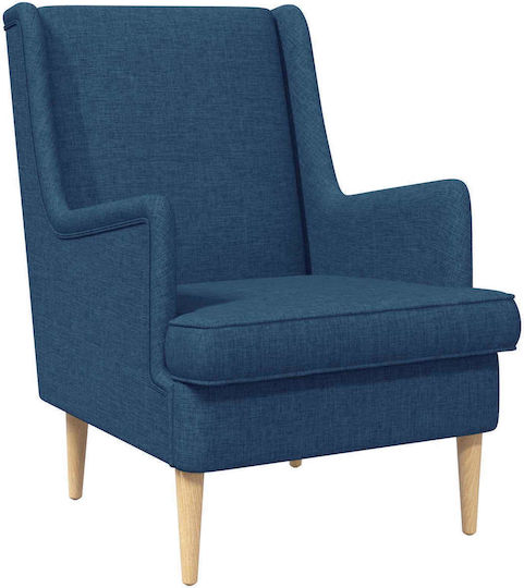 Blue Armchair 62x79x90cm