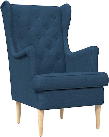 Polstol Blau 65x79x100cm