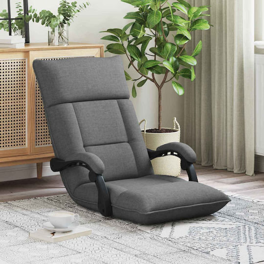 Multifunctional Bean Bag Chair Dark Gray 66x66x80cm