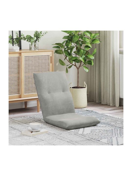 Multifunctional Bean Bag Chair Light Gray 46x50x61cm