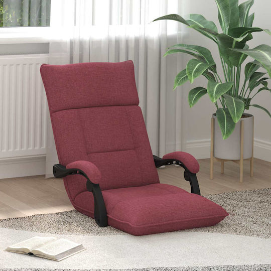 Vielseitiger Sitzsack Pouf Rote 66x66x80cm
