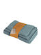 Das Home Badetuch-Set 3 Stück Best Blau Gewicht 550gr/m²
