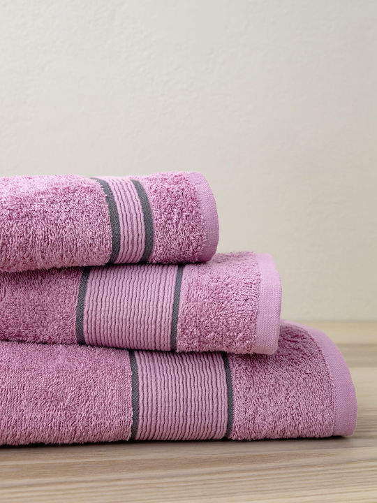 Nima Πετσέτα Χεριών Elyon 30x50εκ. Dusty Pink Β...