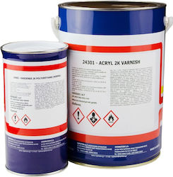 Acryl 2k Varnish Ακρυλικο Διαφανο Βερνικι 5lt