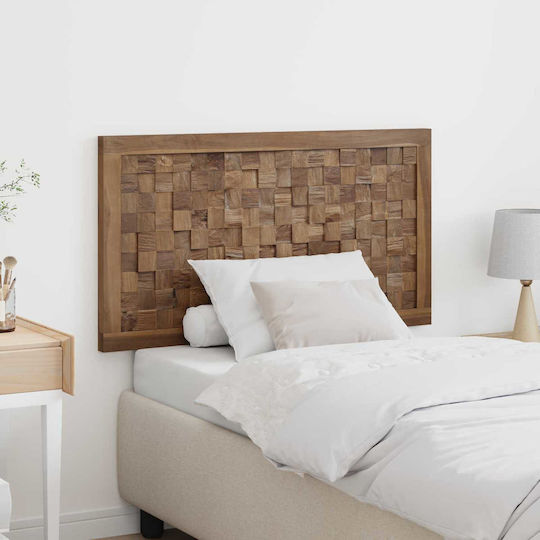 vidaXL Wooden Bed Headboard Beige 100x55cm