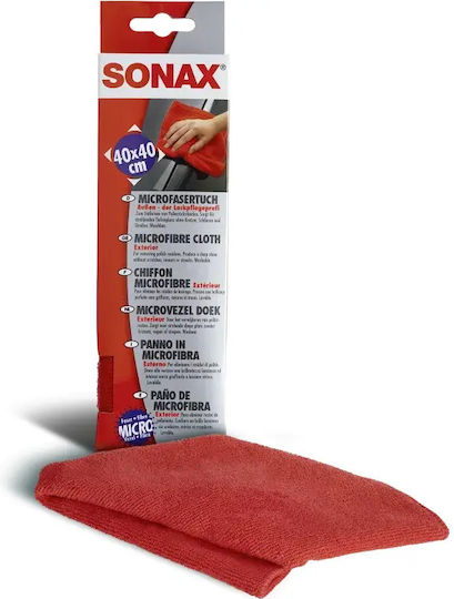 Sonax Микрофибърна Кърпа За Почистване Полиране Сушене За Каросерия На Автомобил 40x40cm