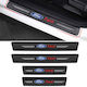 Car Interior Decorative Door Sill Trims 4 Pieces