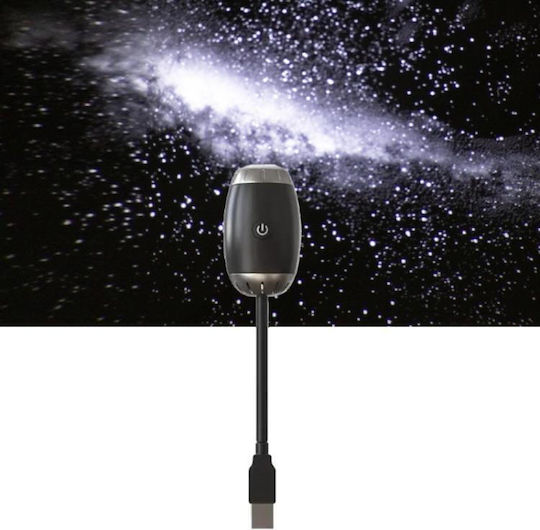 Decorative Projector Night Car Light Black Galaxy