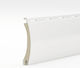 Set 5 Aluminum Slats 39 Mm White 1.5m