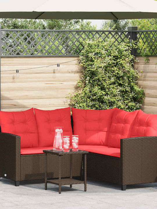 Garten- und Outdoor-Möbelsets 2 Stück Braun und...