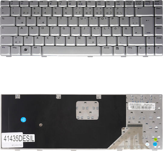 German Laptop Keyboard Asus W3 W3a W3j W3n W3v W3z W3000 A8 F8 Z99 N81 V020662ck1 0kn0-712uk11 04gncb2kfr14 0kn0-712uk01 V020662bs1 De Silver Code 41435desil