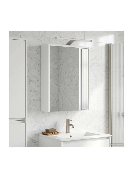 vidaXL Rectangular Bathroom Mirror Led with Cab...