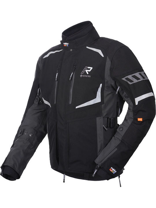 Rukka Ventu-r Adventure Men Riding Jacket 4 Seasons Gray / Black Rukka Ventu-r Adventure Men Riding Jacket 4 Seasons Gray / Black