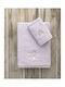Kocoon Σετ Βρεφικές Πετσέτες 2τμχ Charlotte Λιλά Βάρους 380gr/m²