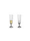 Lyngby Eaton Set Of Champagne Glasses Goblet Glass 160ml 2 Pieces