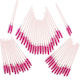 Set 50 Perii De Sprâncene De Unică Folosință Zola 9.5 Cm Lungime Roz