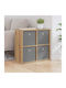 Storage Drawer Wooden W59.5xD27xH57cm