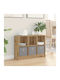 Artisan Oak Bookcase 73.5x22.5x53.5cm