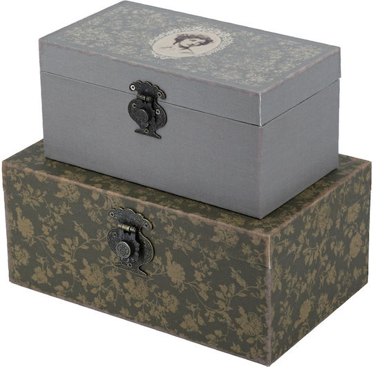 Artekko Set Cutii Decorative Din Lemn 2 Bucăți Artekko Set Cutii Decorative Din Lemn 2 Bucăți