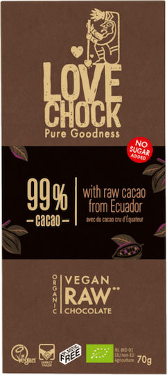Lovechock Био Шоколад Dark Кокос Веган 70гр