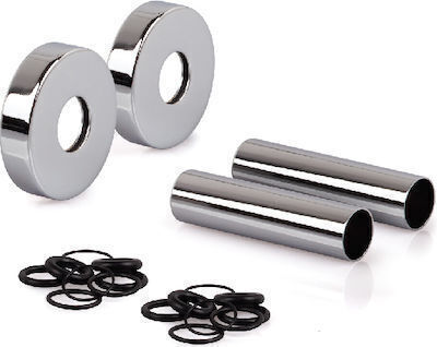 Kit Metalic Capace Țevi Până la Φ16 Cromat Sr 030491-18c