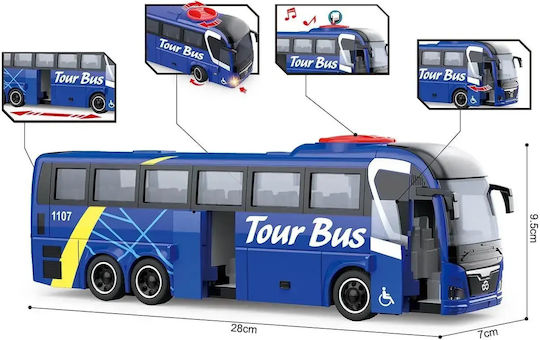 Lena Bus 1:16 Pull Back for Ages 3+