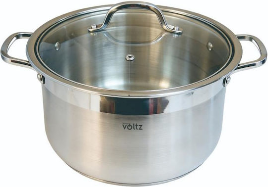 Voltz Oliver Βαθιά Ανοξείδωτη Κατσαρόλα 13.5lt / 28cm