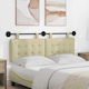 vidaXL Leather Bed Headboard Cushion 150x55cm