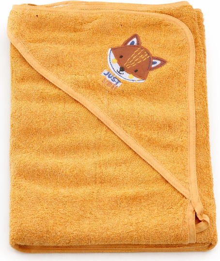 Beboulino Baby Bath Towel Bathrobe Hooded 75x75cm