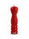 Bruno Manual Salt Mill Wooden in Red Colour 20.4cm