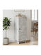 Wooden Storage Cabinet L33xW34.5xH90cm