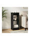 Storage Cabinet Auxiliary Wooden L40xW40xH75cm