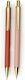 Set Mechanical Pencils Rosewood + Blush 2 Pieces Designworks Ink L 14 Cm