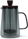 Salt&pepper 800203 French Press Luma 350ml Smoked Glass Ξύλινο Καπάκι