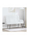 Doppelsitzer Sofa Weiß 115x61x87cm