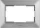 Panasonic Arkedia Slim Light Gray Double Socket Frame