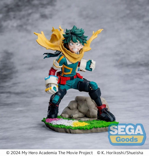 My Hero Academia You're Next Xrosslink Izuku Midoriya Figure Statue 14cm