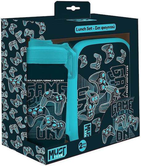 526593 Kinderlebensmittelbehälter Pp 800ml Thermisches Pagauri Aluminium 500ml Abendessen-Set Must Team Gamer