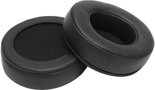 Planetink Universal Replacement Earpads 90mm Set 2 Pcs Black 2 Pieces Left Right Spare Earpads Headphones Pl-uni-90mm